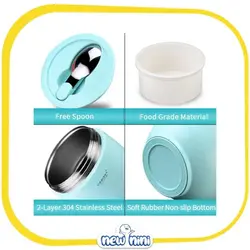 فلاسک غذا کودک 820 میلی‌لیتر پینکاه | PINKAH