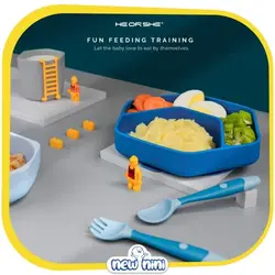 ست ظرف غذا تمام سیلیکونی هی اور شی | He or She