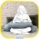 بالش بارداری مدل U شکل دی روحه | Die Ruhe