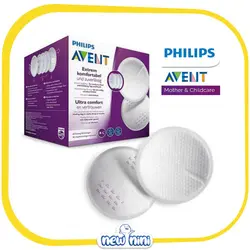 پد سینه 60 عددی یکبار مصرف اونت | AVENT