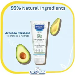 شامپو سر و بدن موستلا | Mustela