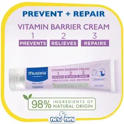 کرم سوختگی نوزاد 3 کاره موستلا | Mustela