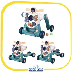 واکر سه کاره کودک طرح موتور فان ترولی | Fun Trolley مدل 3in1 Baby walker
