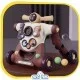 واکر سه کاره کودک طرح موتور فان ترولی | Fun Trolley مدل 3in1 Baby walker