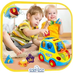 ماشین فیلی موزیکال هولا تویز | HOLA TOYS مدل 896