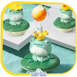 اسباب بازی حمام قورباغه شناور آب‌پاش