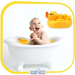 پوپت حمام طرح اردک 3 عددی