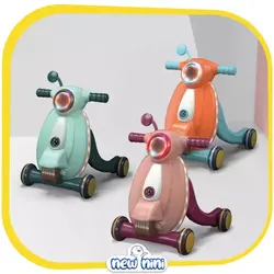 واکر موزیکال کودک فان ترولی | Fun Trolley طرح موتور وسپا