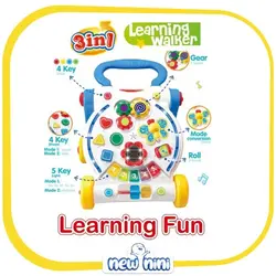 واکر آموزشی موزیکال چند کاره فایو استار تویز | Fivestar Toys مدل 3in1