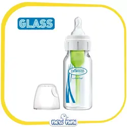 شیشه شیر 120 میلی‌لیتری پیرکس ضد نفخ (ANTI COLIC) دکتر براونز | Dr Brown's