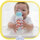 شیشه شیر 250 میلی‌لیتری به همراه سری آبمیوه خوری Option Plus ضد نفخ (ANTI COLIC) دکتر براونز | Dr Brown's طرح رنگین کمان