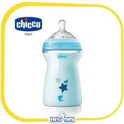 شیشه‌شیر نچرال STEP UP NEW چیکو 330 میل چیکو | CHICCO آبی ستاره