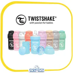 شیشه شیر طلقی 180 میلی لیتر تویست شیک | Twistshake
