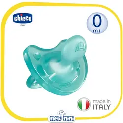 پستانک تمام‌ سیلیکونی چیکو | Chicco سایز 0 تا 6 ماه سبز