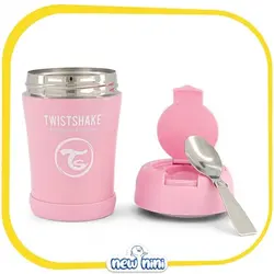 فلاسک غذای استیل 350 میلی‌لیتر تویست شیک | Twistshake
