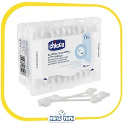 گوش پاک‌کن محافظ‌دار 60 عددی چیکو | Chicco