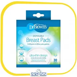 پد سینه 30 عددی دکتر براونز | Dr Brown's
