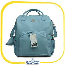 کوله پشتی و ساک لوازم مادر و کودک هپ بیبی | Happ Baby آبی روشن