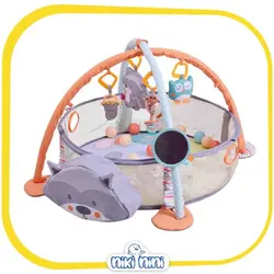 تشک بازی و استخر توپ طرح راکون