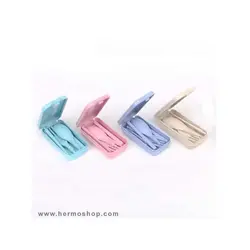 ست قاشق چنگال کارد و چاپستیک گیاهی