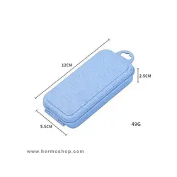 ست قاشق چنگال کارد و چاپستیک گیاهی