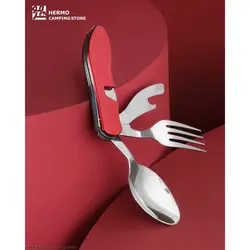 قاشق و چنگال چند کاره مدل HM001
