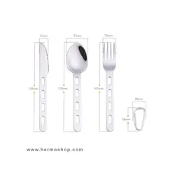 ست قاشق چنگال چاقو اسنوهاک مدل SN-S122