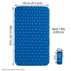 زیرانداز بادی 2 نفره Naturehike مدل NH19Z055-P