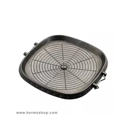 ماهیتابه استیک مربع مدل Happy Cooco Round Multi Roaster