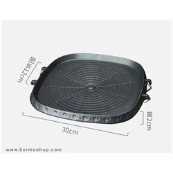 ماهیتابه استیک مربع مدل Happy Cooco Round Multi Roaster