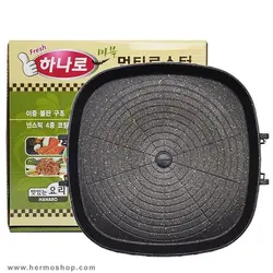 ماهیتابه استیک مربع مدل Happy Cooco Round Multi Roaster