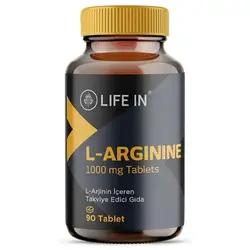 قرص L-Arginine 1000 لایف این 90 عددی | فروشگاه روبیکالا