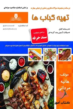 کتاب تهیه کباب ها (سند حرفه) هانیه مردانی نقش آفرینان طنین بابکان
