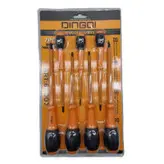 پیچ گوشتی عایق برق دینگشی مدل 68007 مجموعه 7 عددی