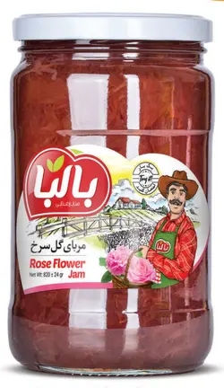 مربا گل شیشه 315 گرمی