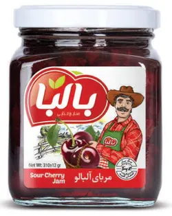 مربا آلبالو شیشه 310 گرمی