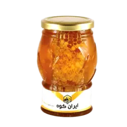 عسل ایران کوه با موم (1000گرم)