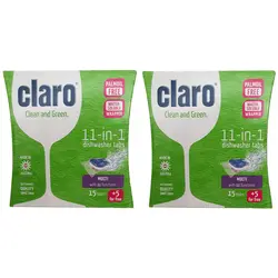 قرص ماشین ظرفشویی کلارو مدل 11in1 بسته دو عددی ارسال رایگان