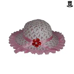 کلاه حصیری دخترانه مدل KHD100