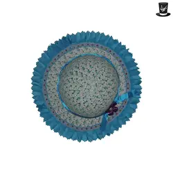 کلاه حصیری دخترانه مدل KHD100