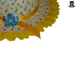 کلاه حصیری دخترانه مدل KHD100