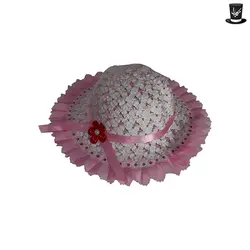 کلاه حصیری دخترانه مدل KHD100