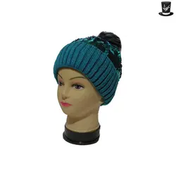کلاه تک بافت بچه گانه مدل KZB100