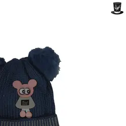 کلاه تک بافت بچه گانه مدل KZB124