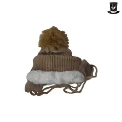 کلاه تک بافت بچه گانه مدل KZB122