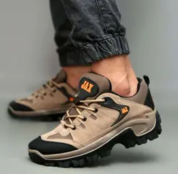 کفش ساق کوتاه جکس کرمی