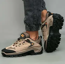 کفش ساق کوتاه جکس کرمی