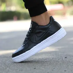 کفش کتونی طرح نایک ایرفورس مشکی زیره سفید