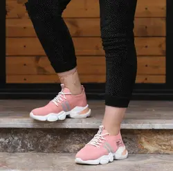 کتونی زنانه آدیداس پارمیس رنگ صورتی