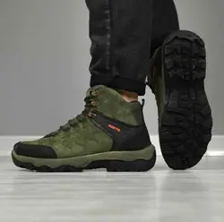 کفش کوهنوردی ساقدار هومتو سبز - فطرس اسپرت